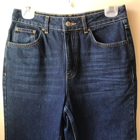 Topshop Moto Mom Jeans High Rise Size 28 - Picture 3 of 6